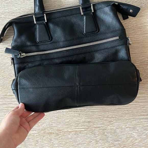 Barney’s New York leather briefcase - Picture 3 of 7